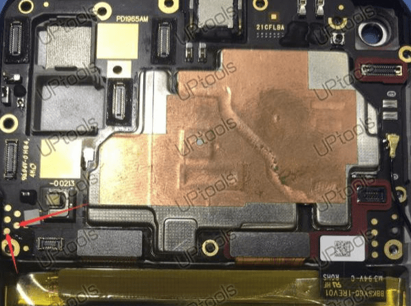 Vivo Y50 Test Point / EDL Point